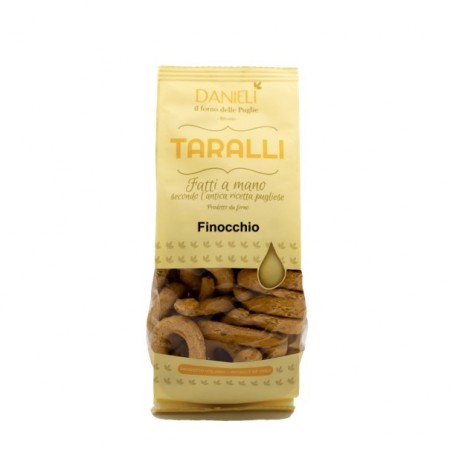 Taralli- Finocchio (Fennikel), 240g, Danieli 