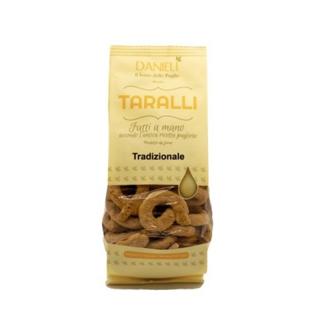 Taralli -Tradizionali  (Tradisjonell) 240g, Danieli