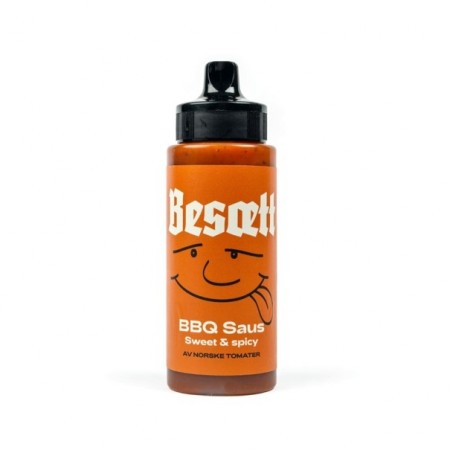 Besætt BBQ-Saus, Sweet and Spicy 260g