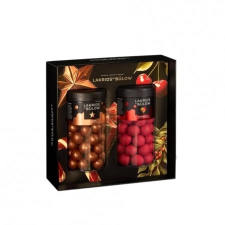 Bülow Lakris - Black Box,  Classic og Raspberry , 2 x 270 g